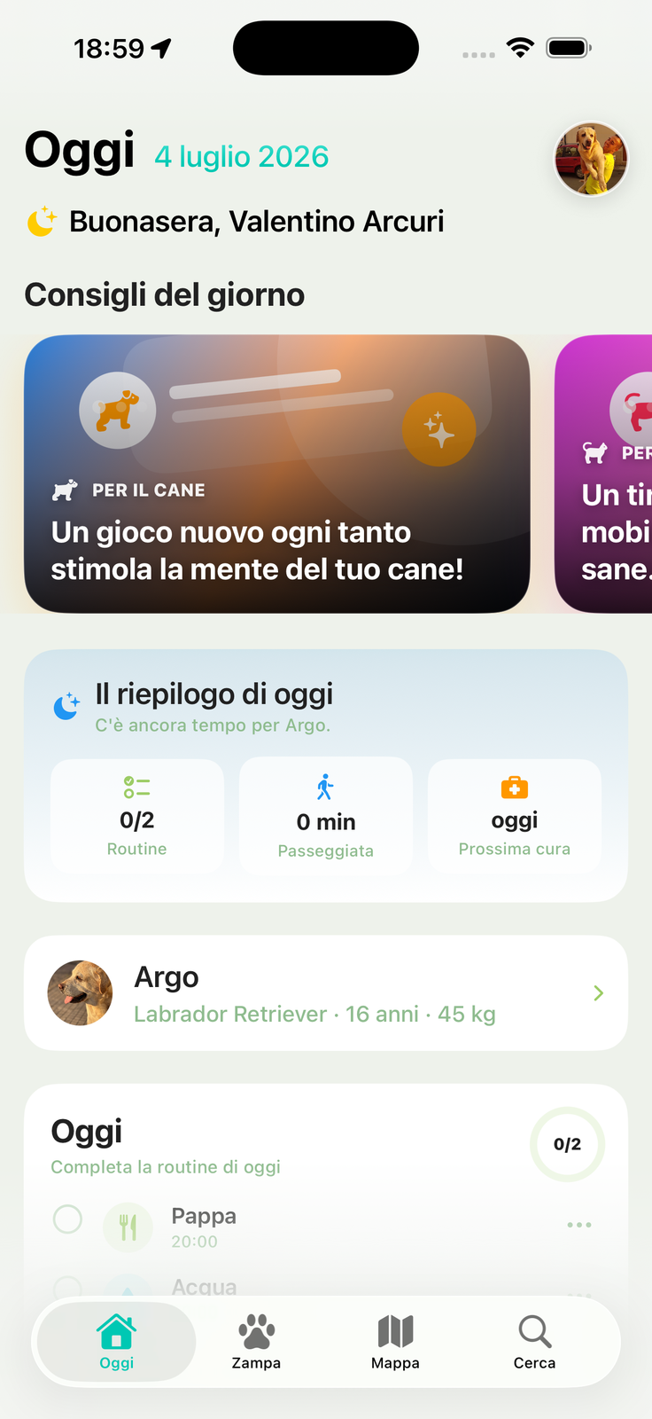 Oggi in HeyArgo