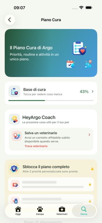 Il Piano Cura di HeyArgo